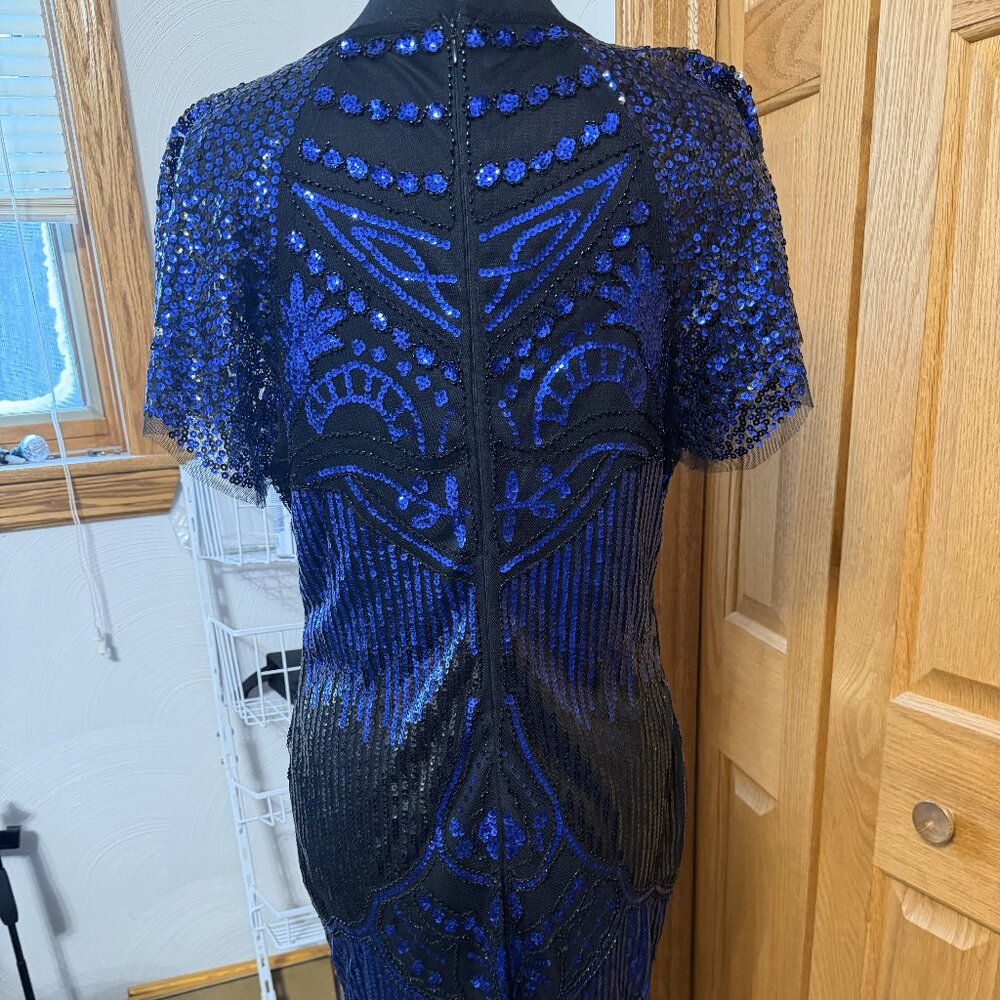 NWOT Royal Blue Gatsby dress